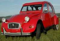 Ed's almost new 2CV Club in San Luis Obispo, CA