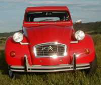 Ed's almost new 2CV Club in San Luis Obispo, CA