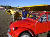 George's 2CV in Wisconsin