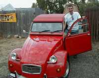 Peter's almost new 2CV Club in Vancouver, BC