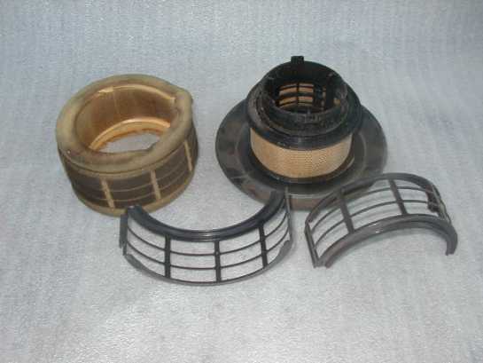 Bild 3 Zerlegter Filter